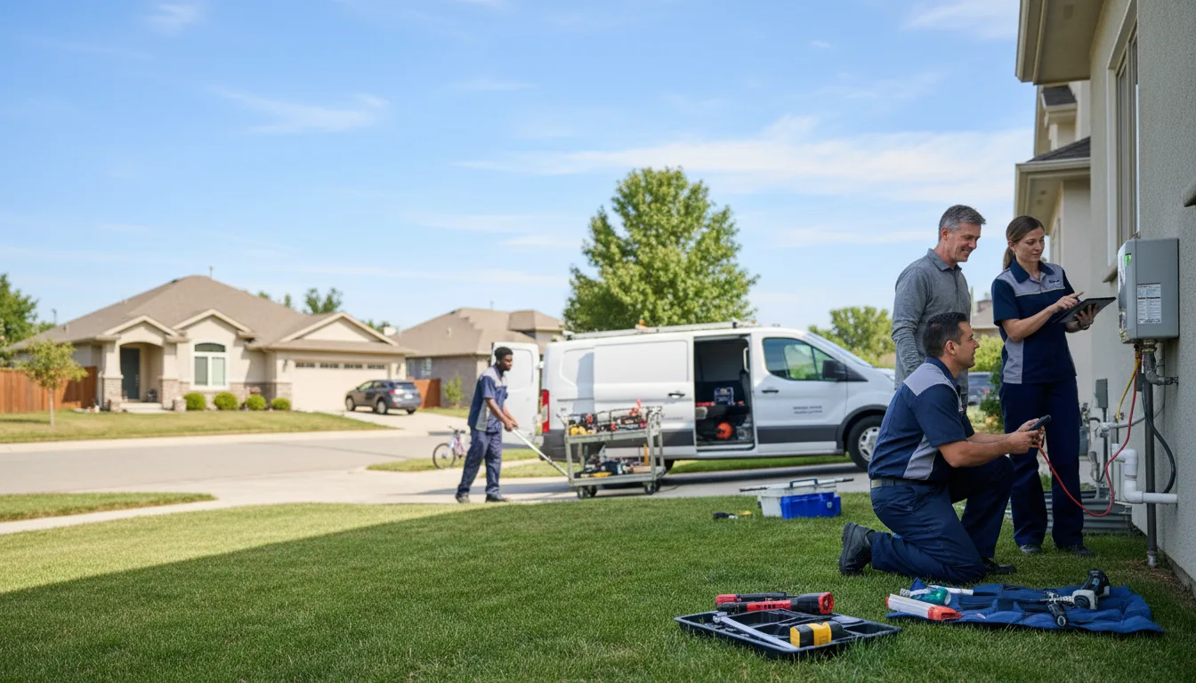 Tankless water heater service in Mccrory, AR